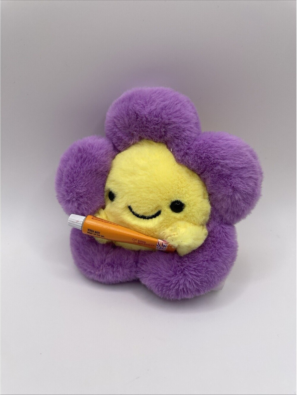 Ulta Mini Brands Good Molecules Yerba Mate Flower Plush Keychain Purple Yellow